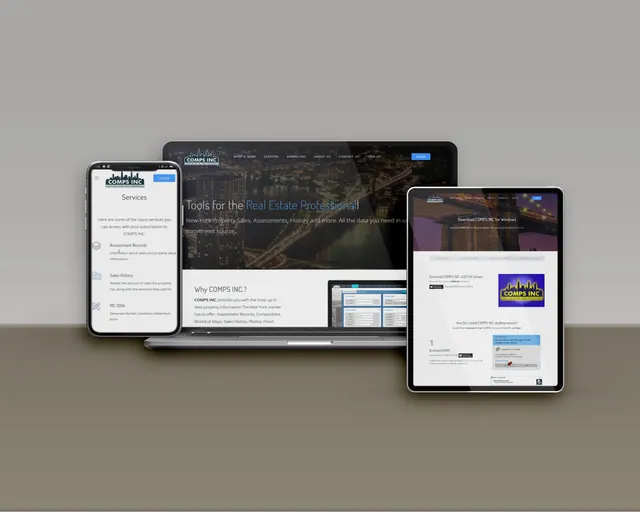 Compsusa CRM project mockup